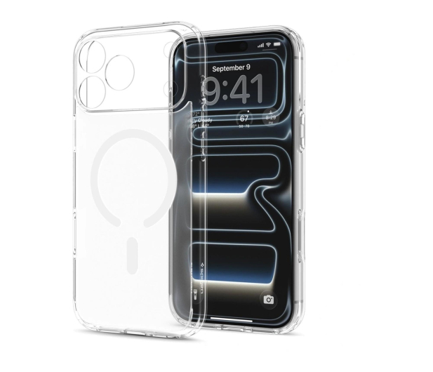 Spigen Ultra Hybrid MagSafe do iPhone 18 Pro/17 Pro (frost white) - 1586387 - zdjęcie 3